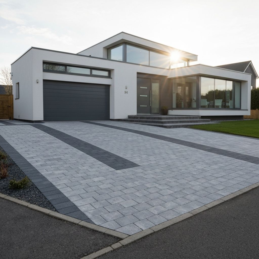 Professional driveway installation in East Ayrshire